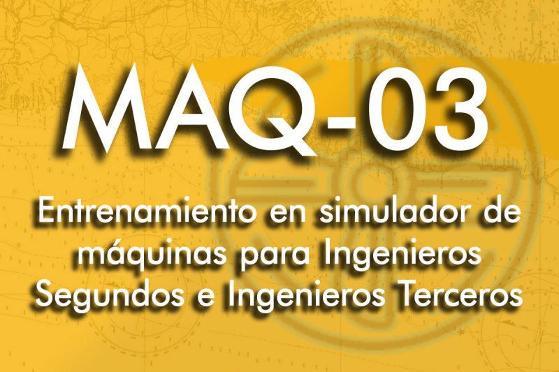 Entrenamiento en simulador de máquinas para Ingenieros Segundos e Ingenieros Terceros