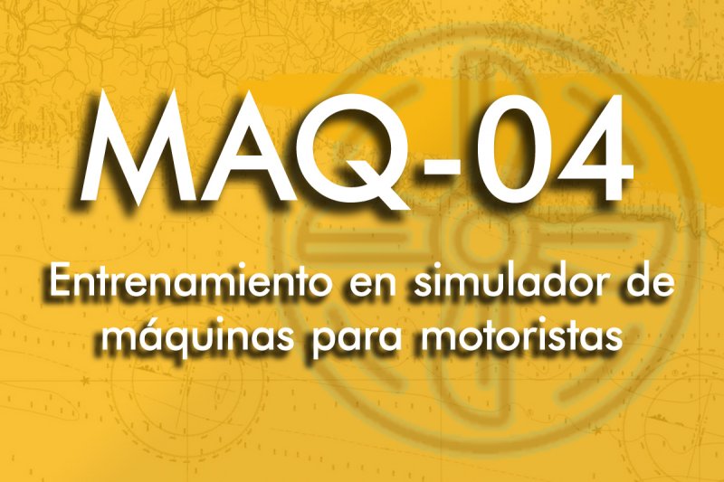 Entrenamiento en simulador de máquinas para motoristas